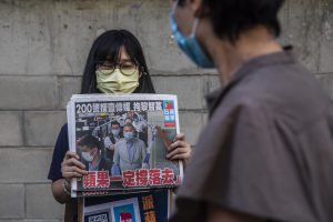 Apple Daily’s core support comes out in force