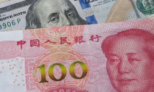 Unexpected China export growth helps yuan