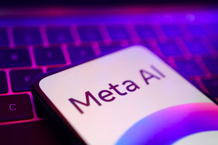 Meta AI logo