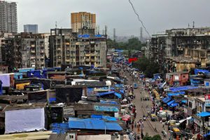 Dharavi, one of Asia's largest slums, in Mumbai.